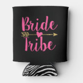 Bride Tribe | Schwarz/Heiß/Rosa Dosenkühler (Vorderseite)