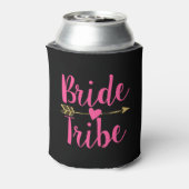 Bride Tribe | Schwarz/Heiß/Rosa Dosenkühler (Kanne Rückseite)