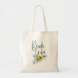 Bride Tribe Sonnenblume Eukalyptus Wedding Tragetasche<br><div class="desc">Jede Brautjungfrau braucht eine Tasche! Leckerei Ihres Stammes in diese niedliche Sonnenblumenblume-Tasche und lassen sie sich besonders fühlen. Kunstwerke/Grafiken von ReachDreams.etsy.com</div>