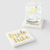 Bride Tribe Steinuntersetzer (Seitenansicht)