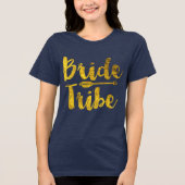 Bride Tribe Tri-Blend Shirt (Vorderseite)