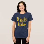 Bride Tribe Tri-Blend Shirt (Vorderseite voll)