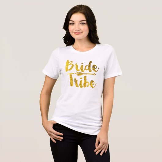 Bride Tribe Tri-Blend Shirt (Vorderseite voll)