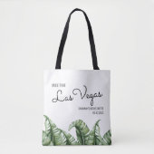 Bride Tribe Tropical Las Vegas Tasche (Vorderseite)