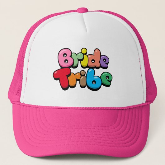 Bride Tribe Trucker Hat Truckerkappe (Vorderseite)