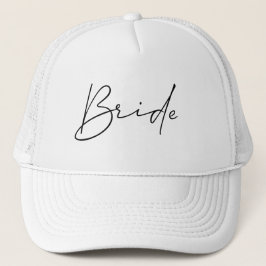 Bride Trucker Hat für Junggeselinnen-Abschied Truckerkappe
