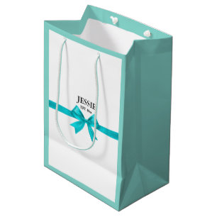 Bride und Companyaquamarines blaues Mittlere Geschenktüte
