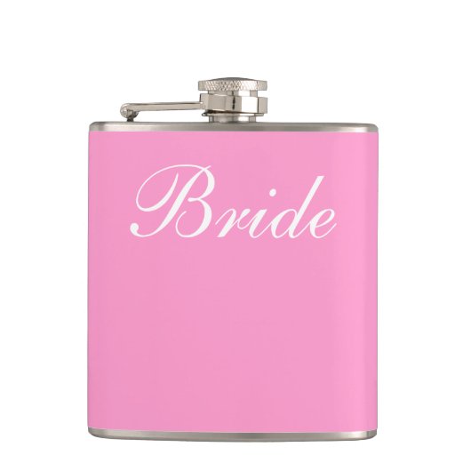 Bride Vinyl Wrapped Flask Flachmann (Vorderseite)
