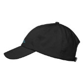 Bride Wedding Black Bestickte Kappe (Links)