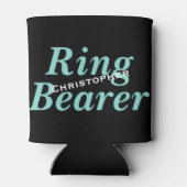 BRIDE Wedding Brautparty ist mein Ringträger Dosenkühler (Rückseite)