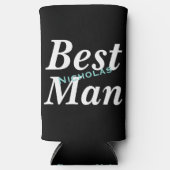 BRIDE Wedding Brautparty ist mein Trauzeuge Selters Dosenkühler (Vorderseite)