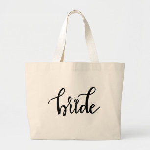 Bride Wedding Brautparty Mrs. Bachelorette Jumbo Stoffbeutel