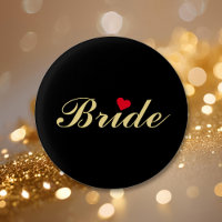 Bride Wedding Bridal Junggeselinnen-Abschied Black