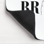 Bride Wedding Bridesmaid Squad Junggeselinnen-Absc Mousepad (Ecke)