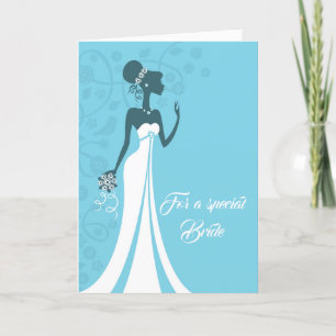 Bride Wedding Card Karte