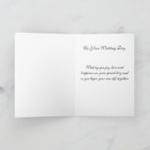 Bride Wedding Card Karte (Innenseite)