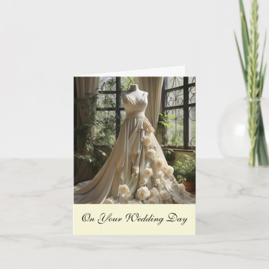 Bride Wedding Card Karte (Vorderseite)