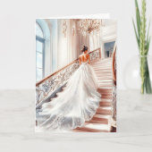 Bride Wedding Card Karte (Vorderseite)