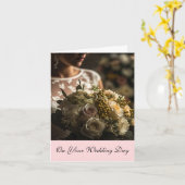 Bride Wedding Card Karte (Gelbe Blume)