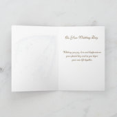 Bride Wedding Card Karte (Innenseite)