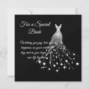 Bride Wedding Card Karte