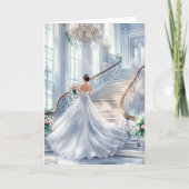 Bride Wedding Card Karte (Vorderseite)