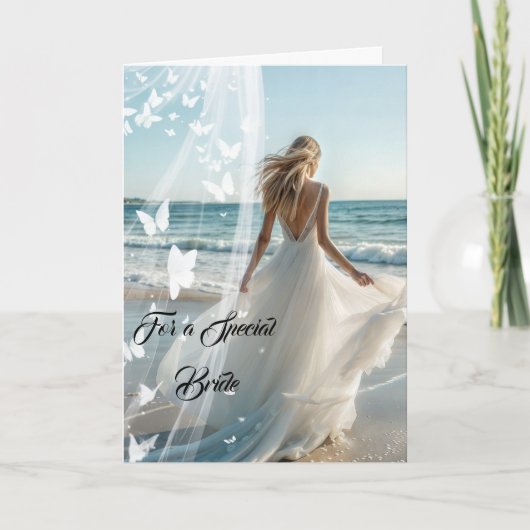 Bride Wedding Card Karte (Vorderseite)