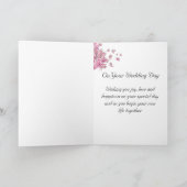 Bride Wedding Card Karte (Innenseite)
