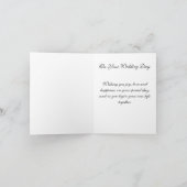 Bride Wedding Card Karte (Innenseite)