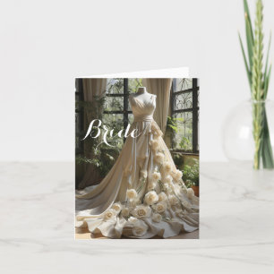 Bride Wedding Card Karte
