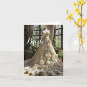 Bride Wedding Card Karte (Gelbe Blume)