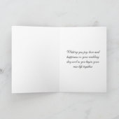 Bride Wedding Card Karte (Innenseite)
