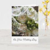 Bride Wedding Card Karte (Gelbe Blume)