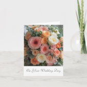 Bride Wedding Card Karte (Vorderseite)