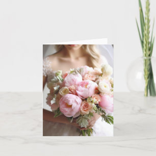 Bride Wedding Card Karte