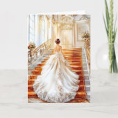 Bride Wedding Card Karte (Vorderseite)