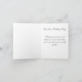 Bride Wedding Card Karte (Innenseite)