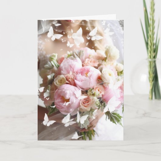 Bride Wedding Card Karte (Vorderseite)