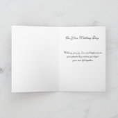 Bride Wedding Card Karte (Innenseite)