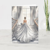 Bride Wedding Card Karte (Vorderseite)