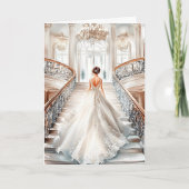 Bride Wedding Card Karte (Vorderseite)