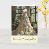 Bride Wedding Card Karte (Gelbe Blume)