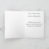 Bride Wedding Card Karte (Innenseite)