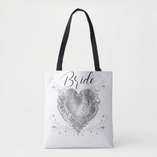Bride Wedding Custom Tasche