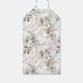 Bride Wedding Gown Brautparty Vielen Dank Geschenkanhänger (Rückseite)