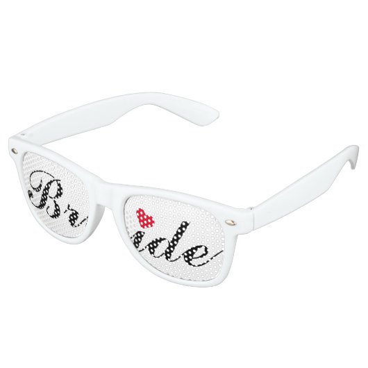 Bride Wedding Junggeselinnen-Abschied Beach Cool S Sonnenbrille (Schrägansicht)