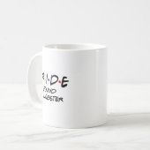 Bride Wedding Junggeselinnen-Abschied Spooky Saiso Kaffeetasse (Vorderseite Links)
