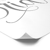 Bride Wedding Junggeselinnen-Abschied Spooky Saiso Poster (Ecke)