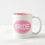 Bride Wedding Oval Pink Zweifarbige Tasse<br><div class="desc">Karo dieses großartige Bride Wedding Oval Pink Design aus TeeShirtsTShirts’ Sammlung von phantastischen Bride Geschenken.</div>