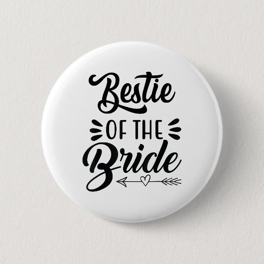 Bride Wedding Party Familie Bridal Sh Button (Vorderseite)